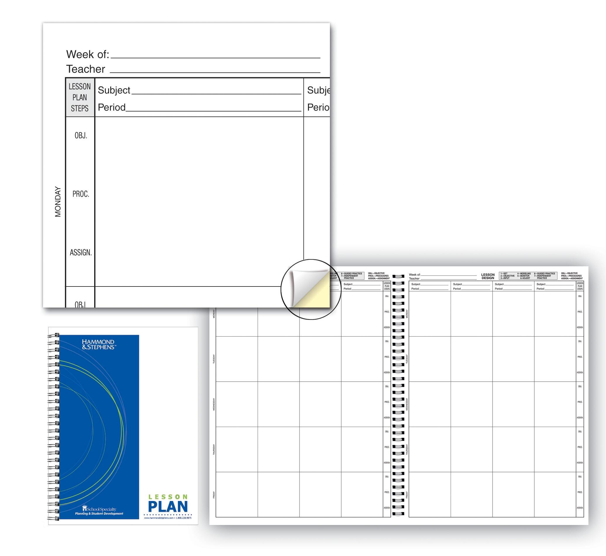 Lesson Plan Books, Item Number 1473696